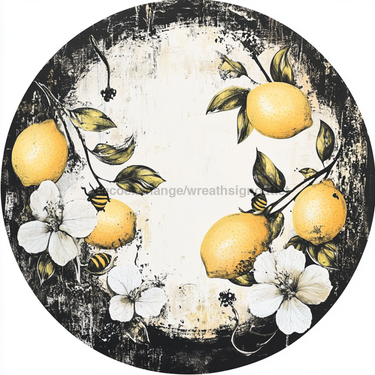 Lemon Sign, Everyday Sign, DCO-13037, Sign For Wreath, 10